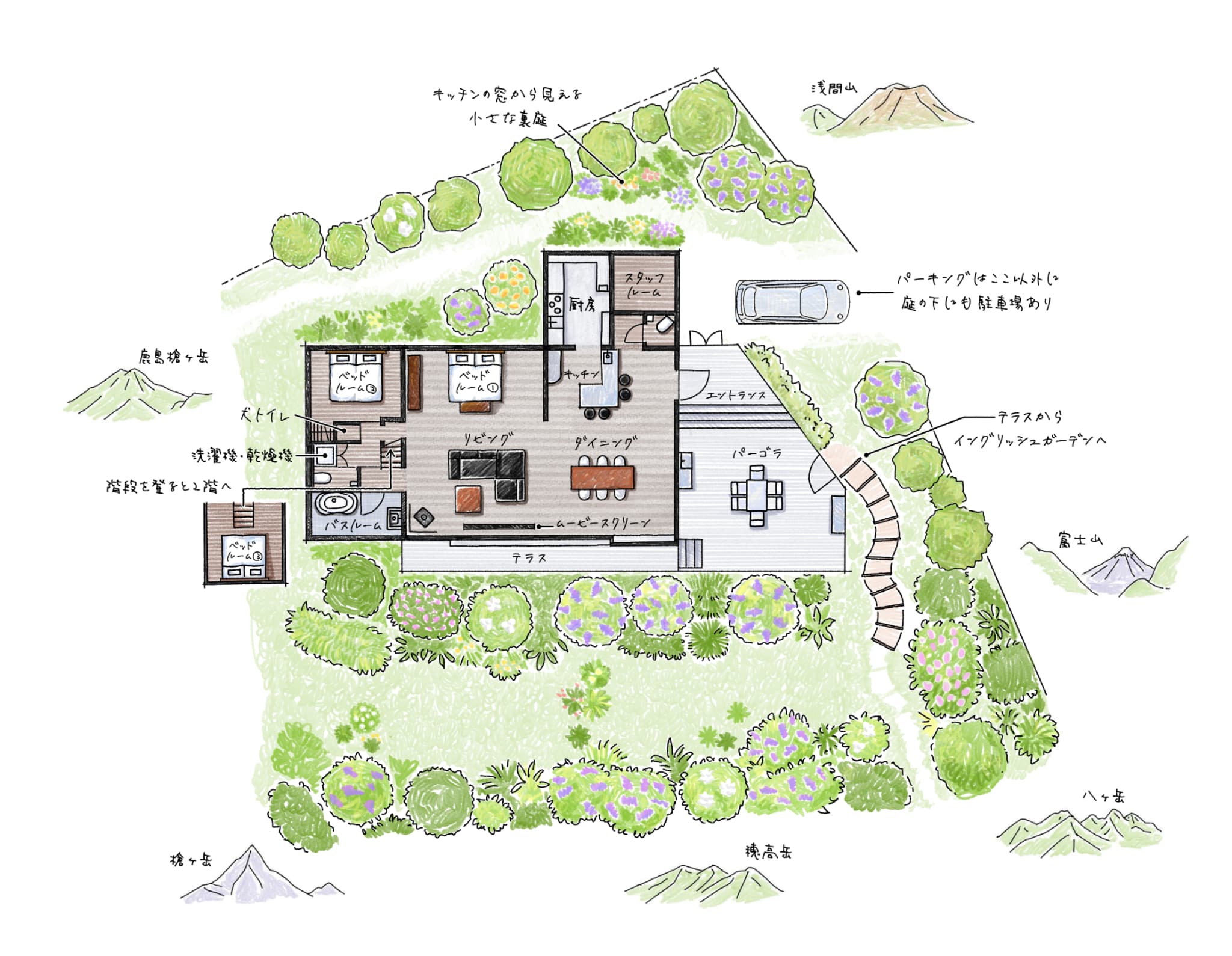 ASNOVA RESORT／空の家 GARDEN HOTEL