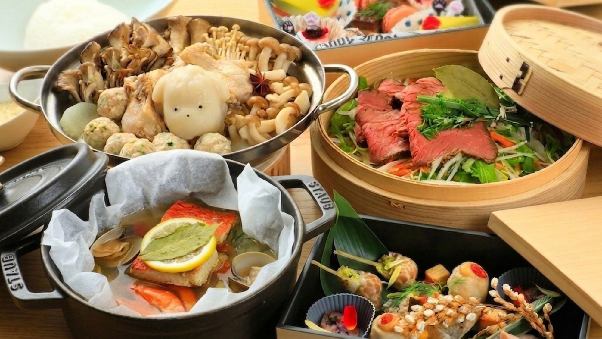 基本鍋会席～風～